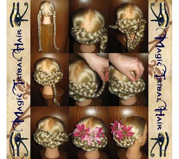 Hair Falls For Braids Custom Color Renaissance Hair Fillers Etsy