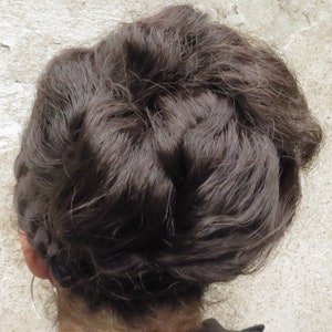 Messy XXL Bun Lush Hair Volume Updo YOUR COLOR Braided Diva Chignon
