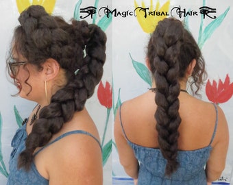 Messy Braid Lush Hairpiece YOUR COLOR Tribal Fusion Belly Dance Plait