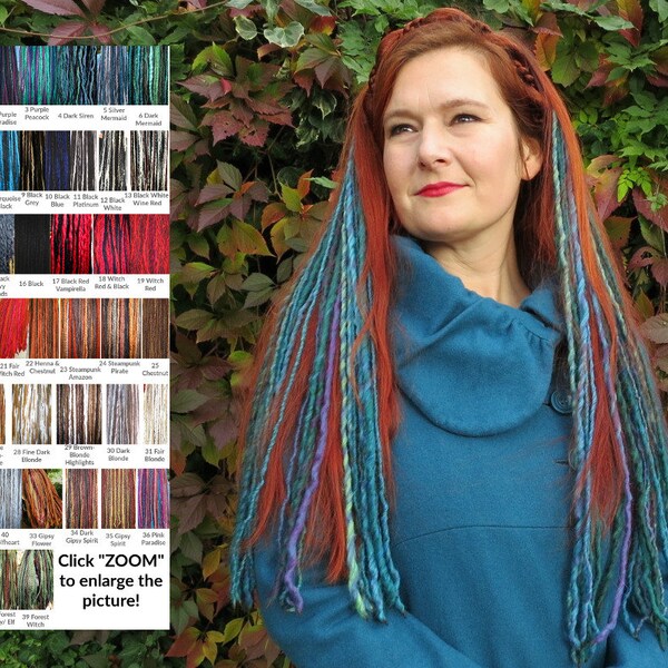 Mermaid Hair Extensions Etsy