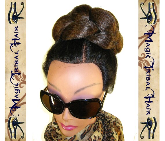 Hair Bun Chignon R N B Belly Dance Custom Color Hair Etsy