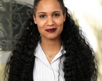 Afro curls hair falls 20" long YOUR HAIR COLOR African American hair extension Curly ponytail hairpiece Boho Bride wedding styling accessory