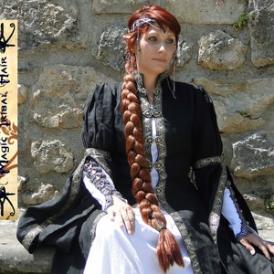 Trenza exuberante trenza extra larga TU COLOR DE CABELLO Pieza de cabello Tribal Fusion Cola de caballo Gypsy Boho Extensión de cabello para danza del vientre Caídas de cabello Bollywood imagen 6