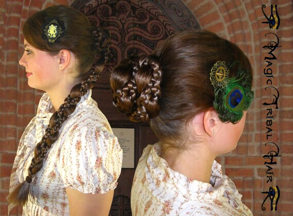 Braid Model Snow White Your Hair Color Chignon Hair Piece Etsy