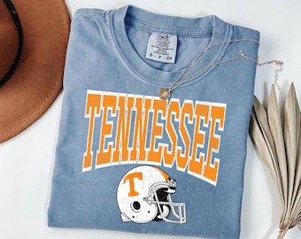 Comfort Colors Tennessee Volunteers Shirt: Retro College Football Tee
