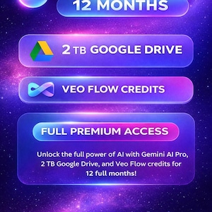 Google AI Gemini Pro 12 Monate Zugriff