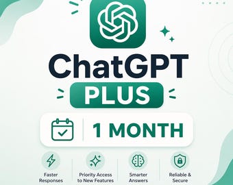ChatGPT Plus – 1 Month  Full Warranty | Private account