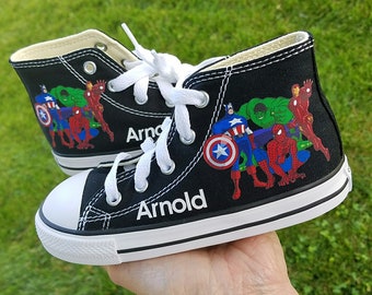 superhero converse toddler