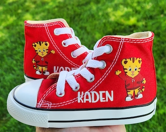 Daniel tiger shoes | Etsy