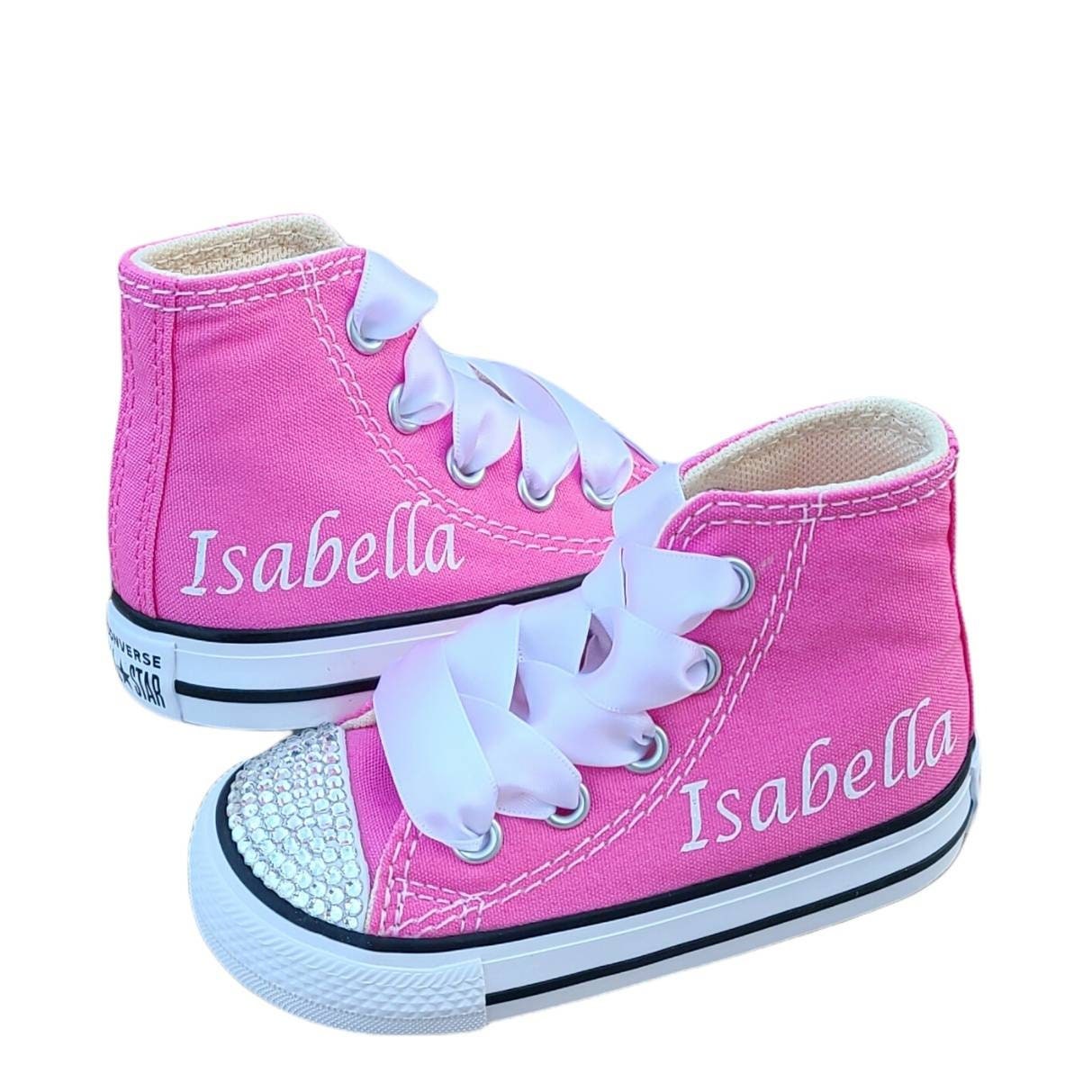 bedazzled infant converse