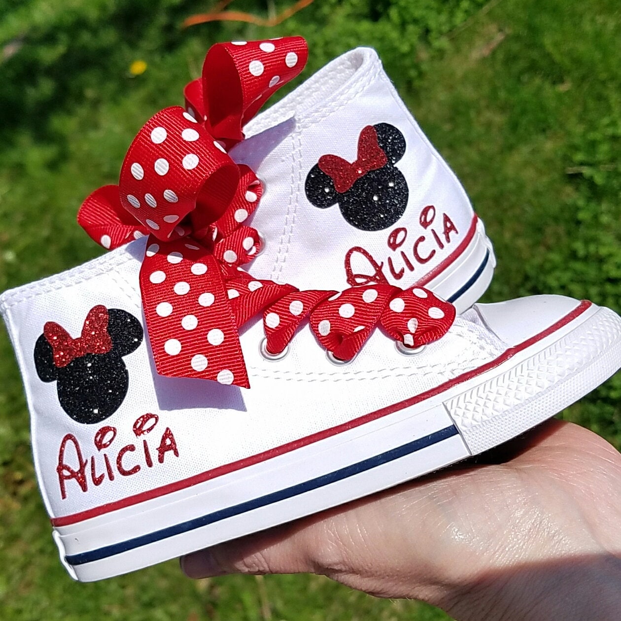 Minnie mouse chucks new arrivals