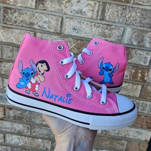 Disney's Lilo & Stitch Girls' High-Top Sneakers