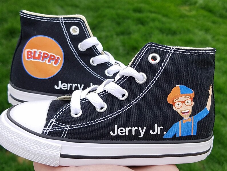 custom blippi shoes