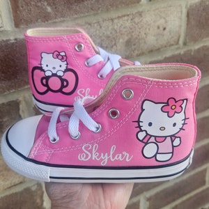 Hello Kittys Shoes Size 4 Etsy