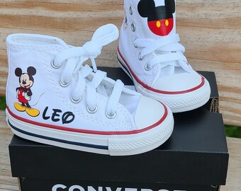 converse mickey mouse اسطوانة فريون امريكي Mickey Mouse Converse | Etsy اسطوانة فريون امريكي