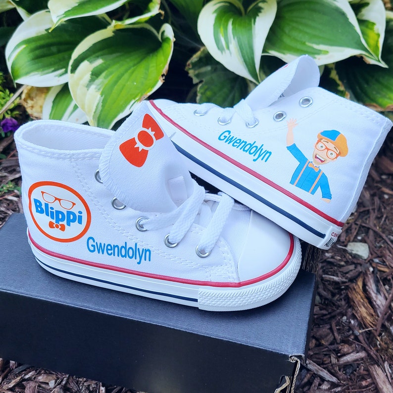 custom blippi shoes