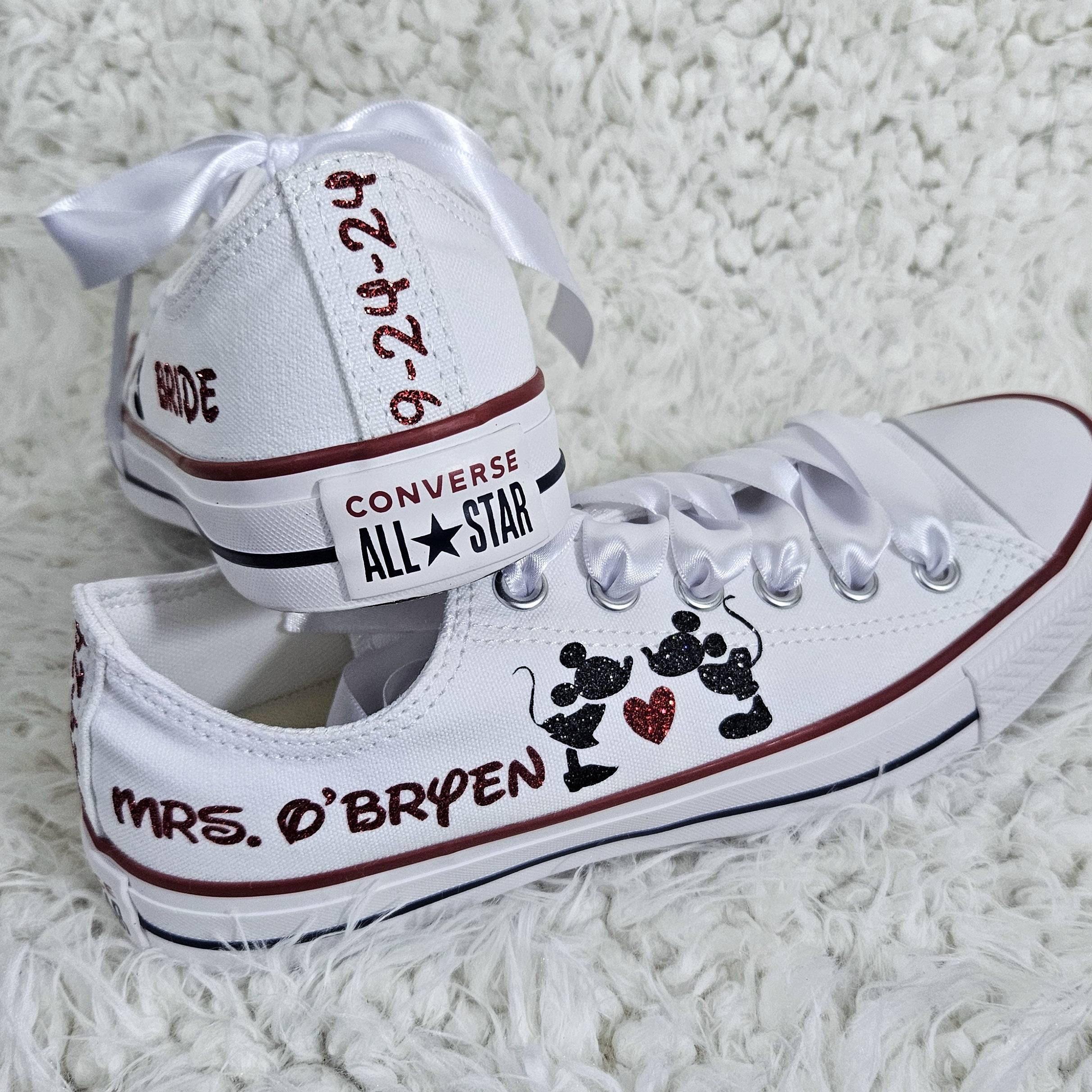 Disney top wedding converse