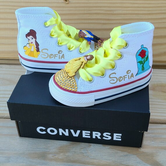 gold high top converse toddler