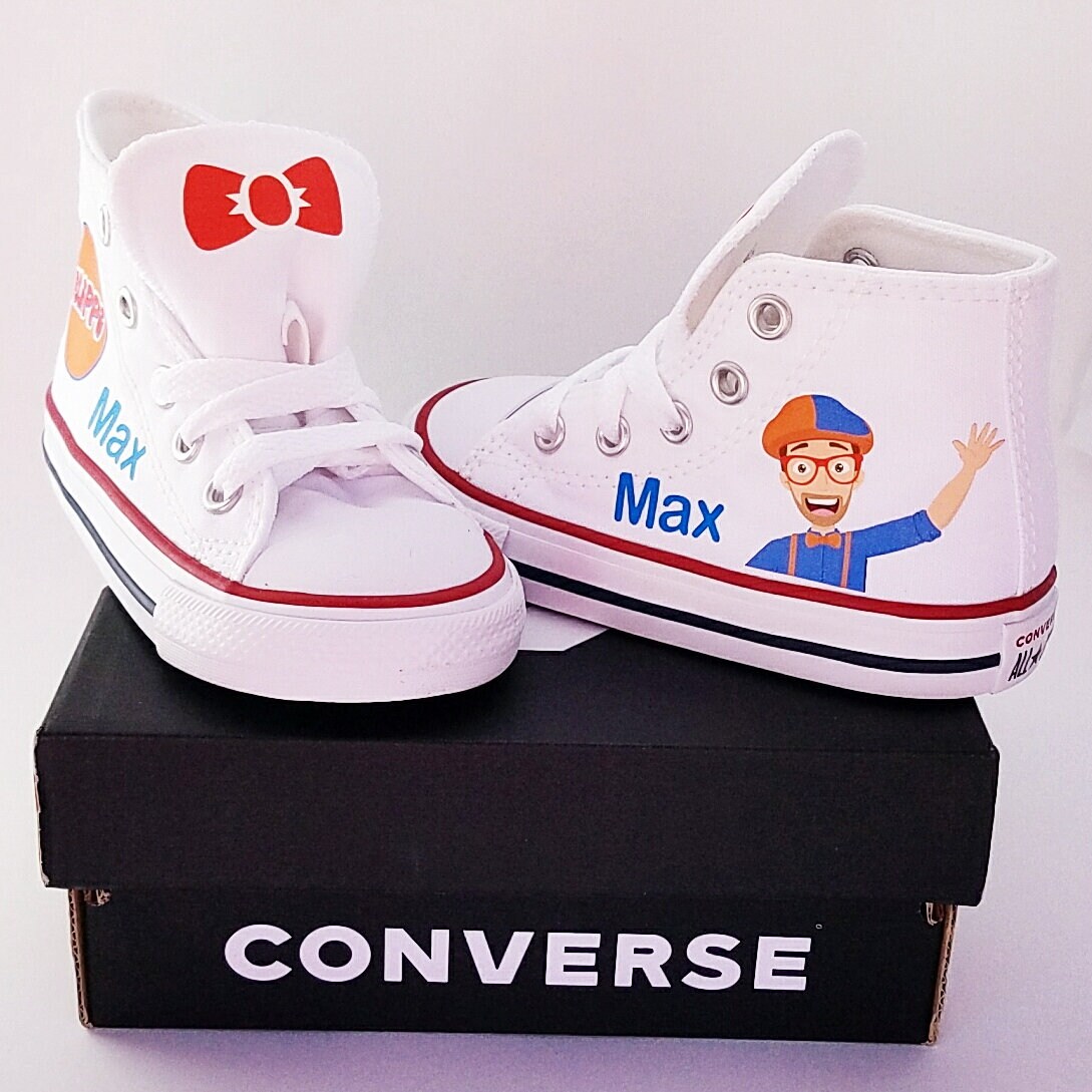 custom blippi shoes