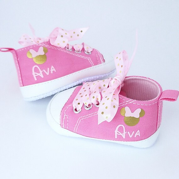 minnie mouse baby sneakers