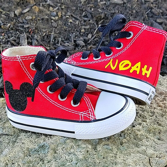 red high top chucks