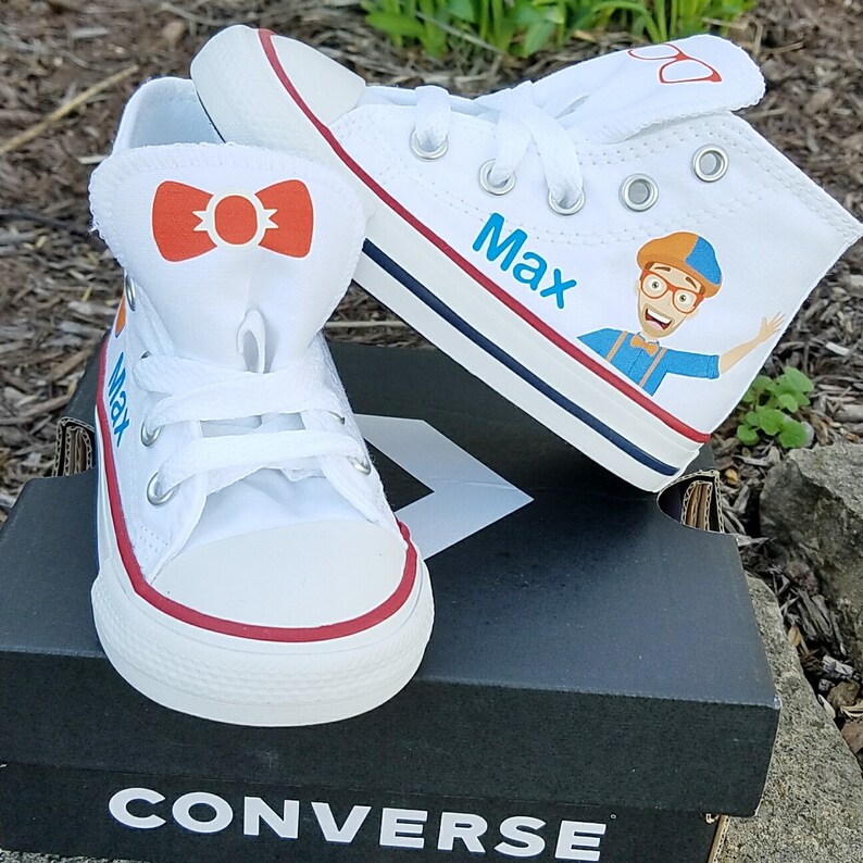custom blippi shoes