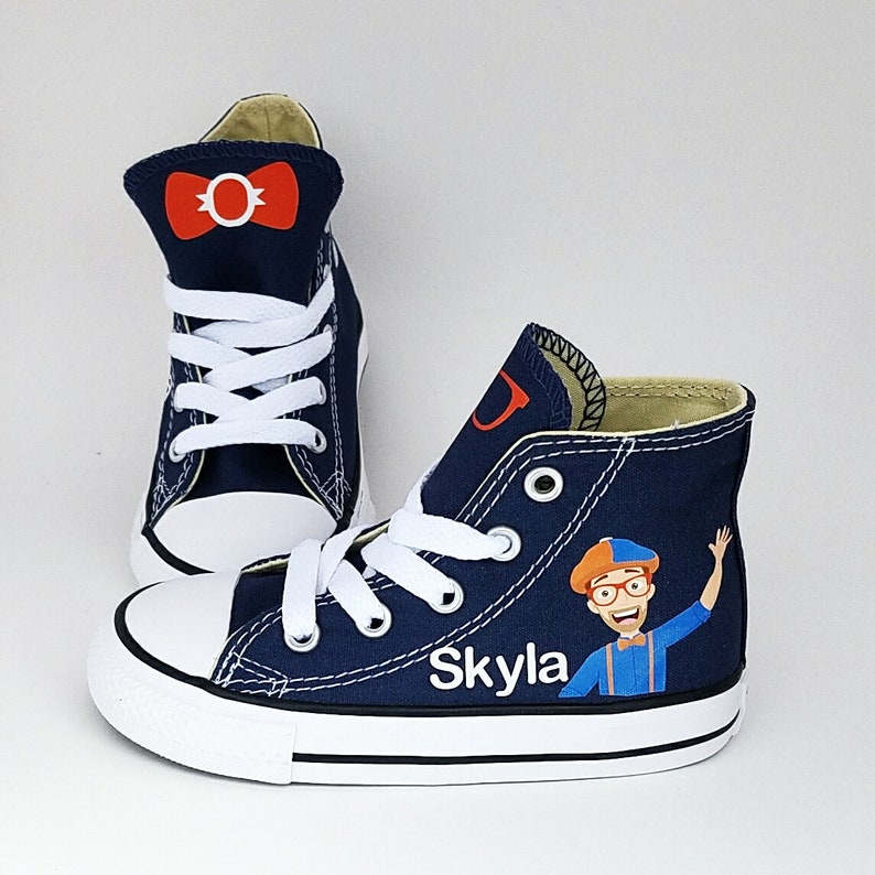 custom blippi shoes