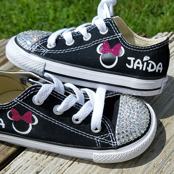 toddler black converse