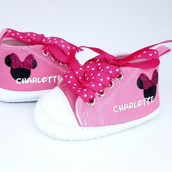 minnie baby shoes