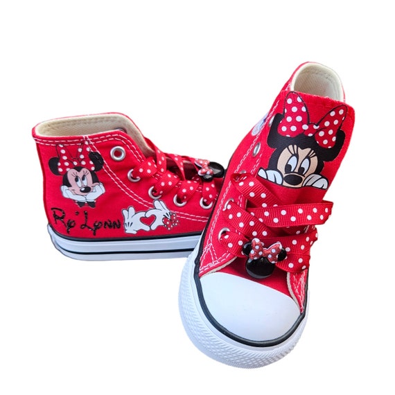 Toddler converse red sale