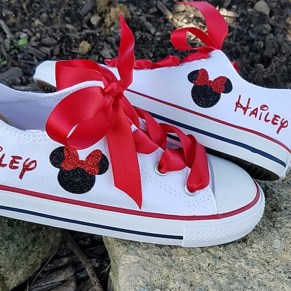 Minnie Converse Personalized Name 