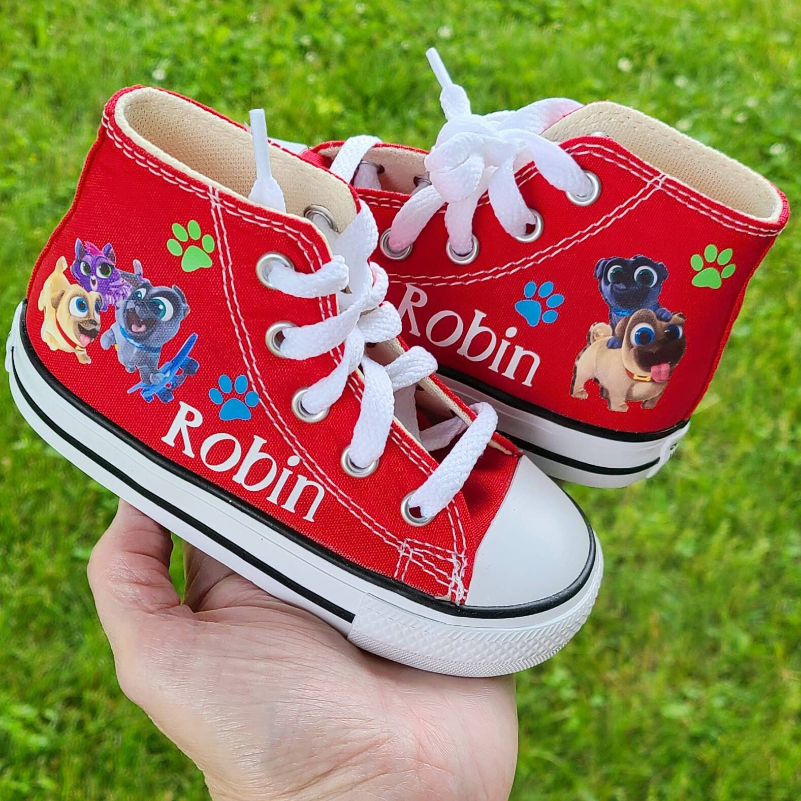 puppy converse