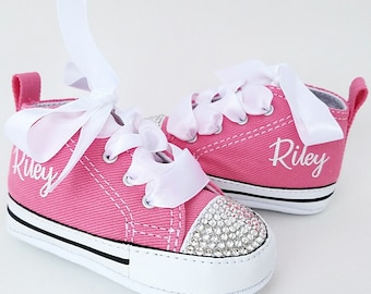 pink converse infant size 4
