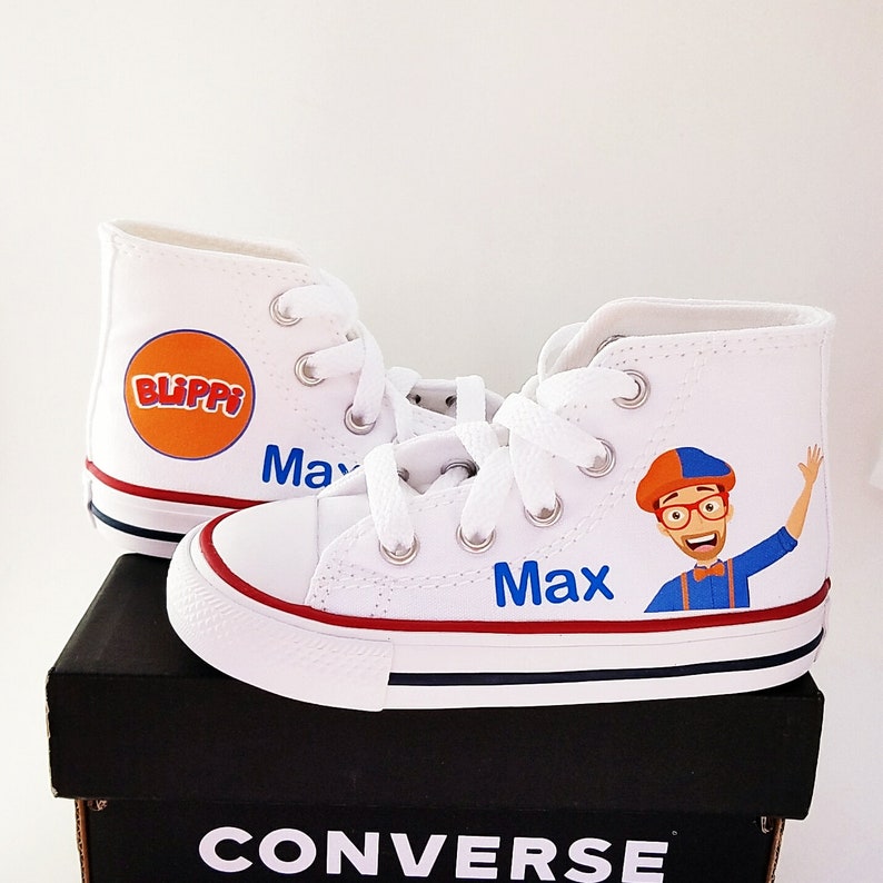 custom blippi shoes