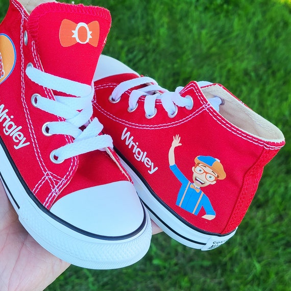 custom blippi shoes