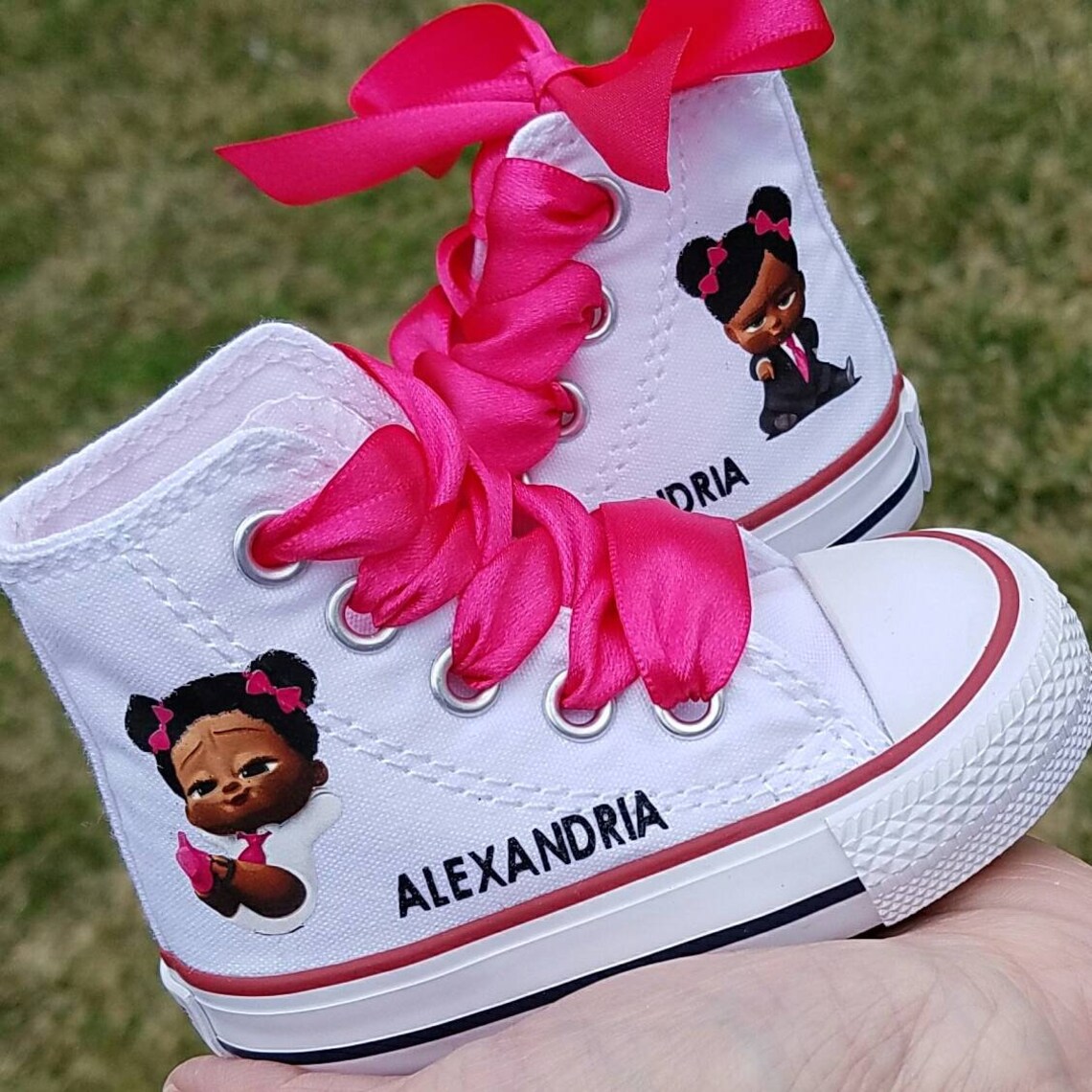 Boss Baby Shoes High Top Converse Toddler Sizes Many Colors Etsy