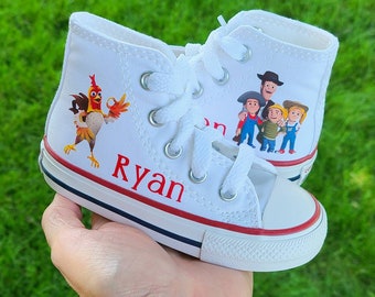 La Granja de Zenon Zapatos tops altos converse niño niña la granja