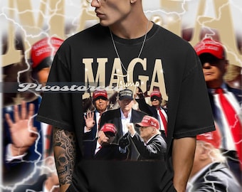 MAGA T-Shirt, Retro Political Tee, Unisex Comfort Colors Clothing