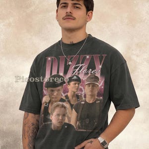 Retro Dizzy Flores T-Shirt, Unisex Movie Tee