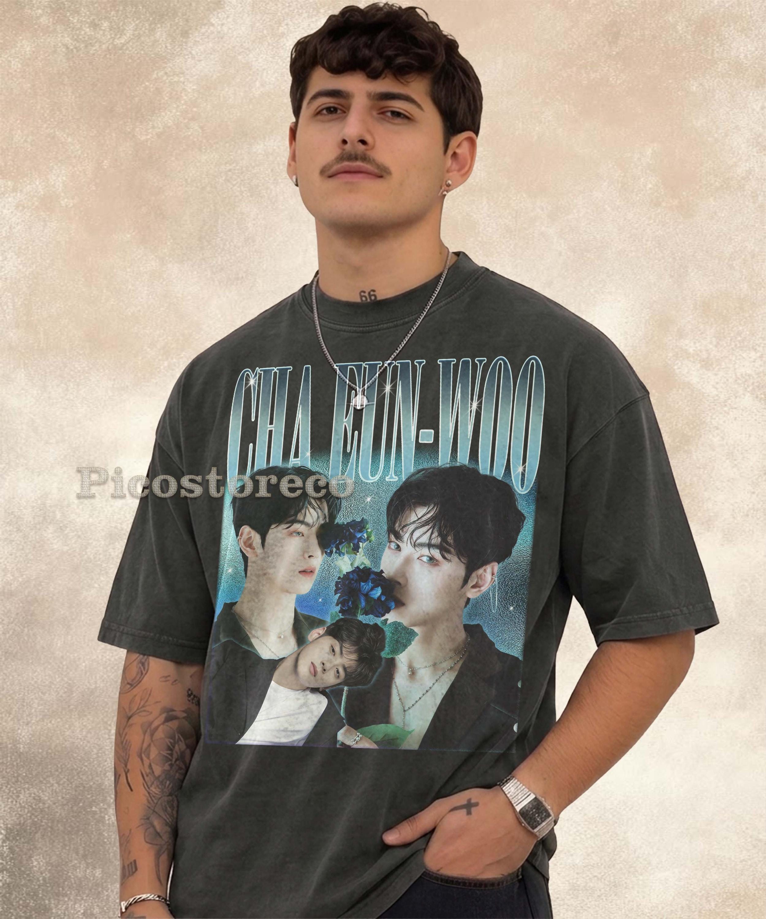 Cha Eunwoo Shirt - Etsy