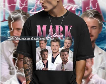 McSteamy Tee - Mark Sloan Grey's Anatomy Shirt, TV Drama Gift