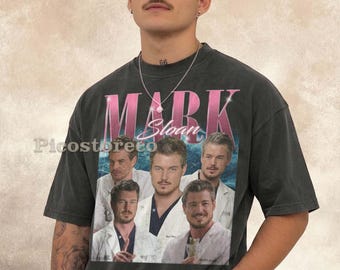 McSteamy Tee - Mark Sloan Grey's Anatomy Shirt, TV Drama Gift
