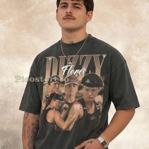 Retro Dizzy Flores T-Shirt, Unisex Comfort Colors Tee