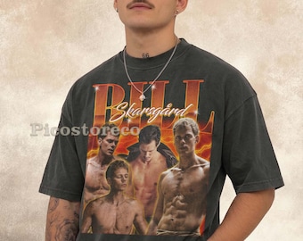 T-shirt vintage Bill Skarsgård, t-shirt acteur unisexe