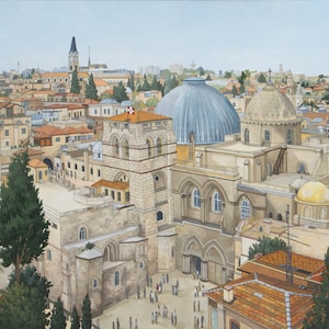Church of the Holy Sepulchre Jerusalem - Limited Edition Art Print