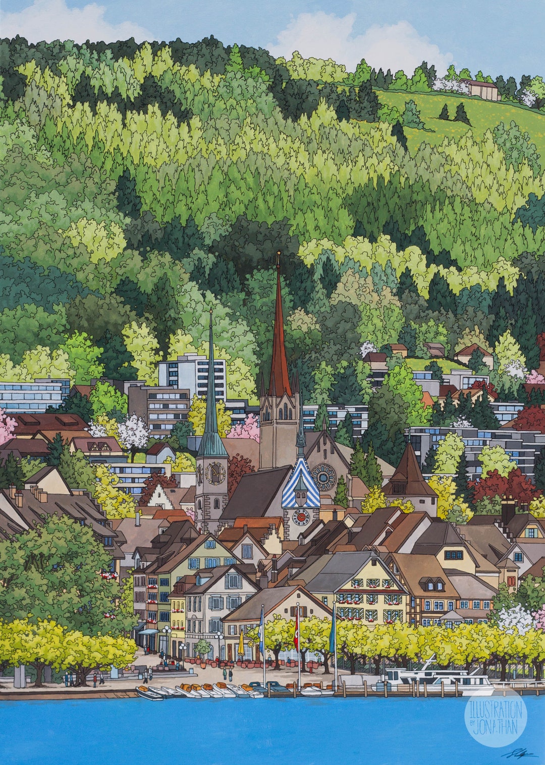 Zug, Switzerland Limited Edition Art Prints - Etsy Zug, Switzerland Limited Edition Art Prints - Etsy