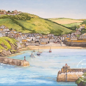 Port Isaac, Cornwall - Limited Edition Art Print