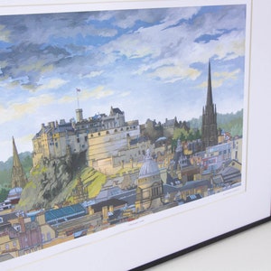 Edinburgh Castle - Limited Edition Art Print - Etsy UK