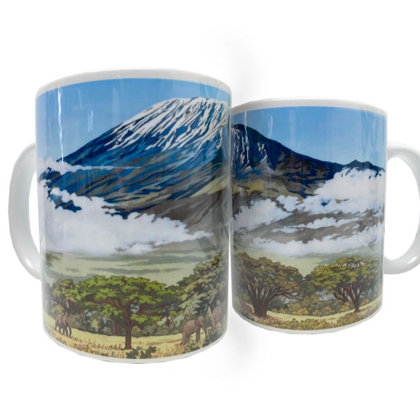 Mt Kilimanjaro, Tanzania Coffee Mug