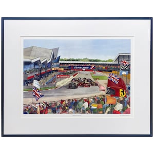 Silverstone Grand Prix Art Print